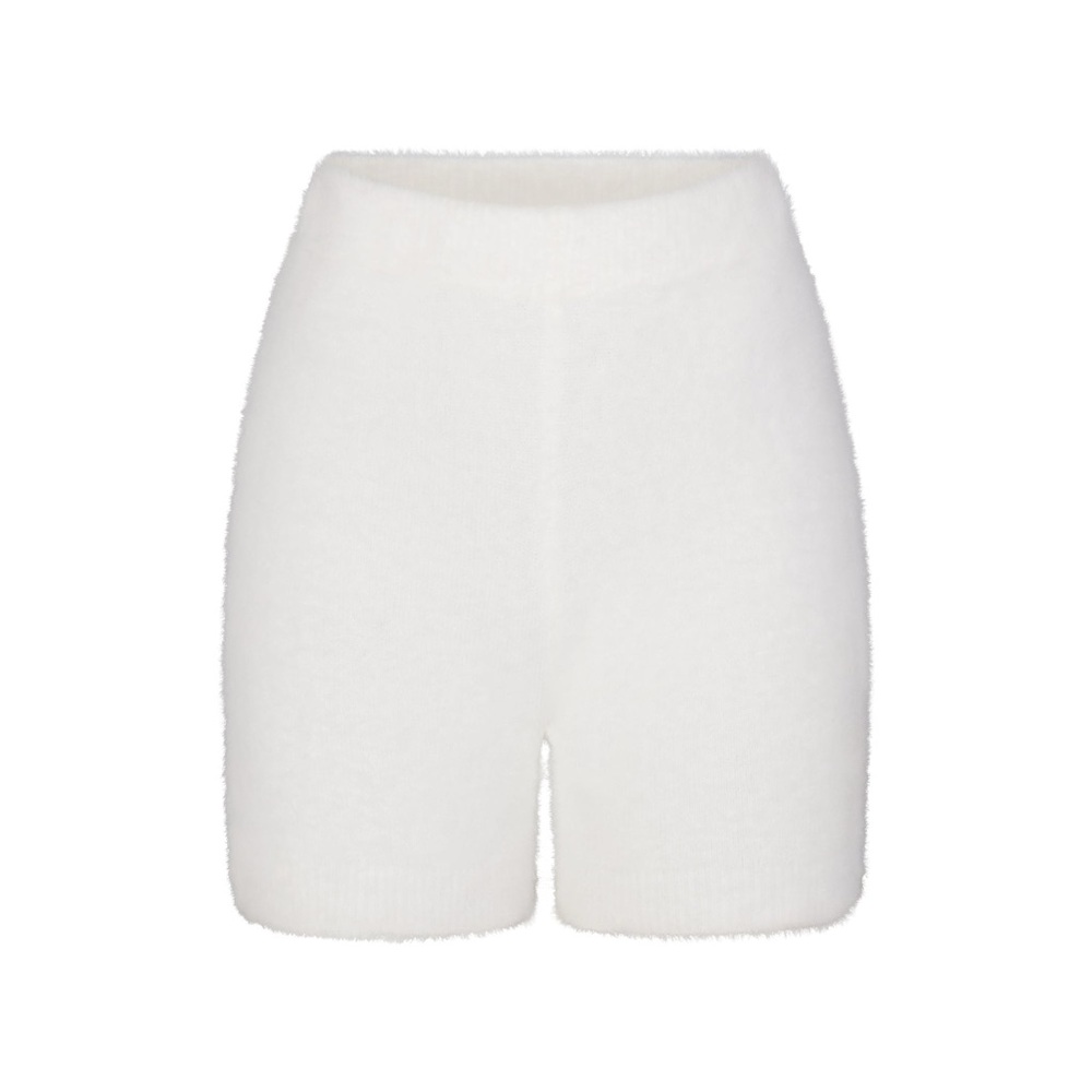Skims fuzzy knit shorts